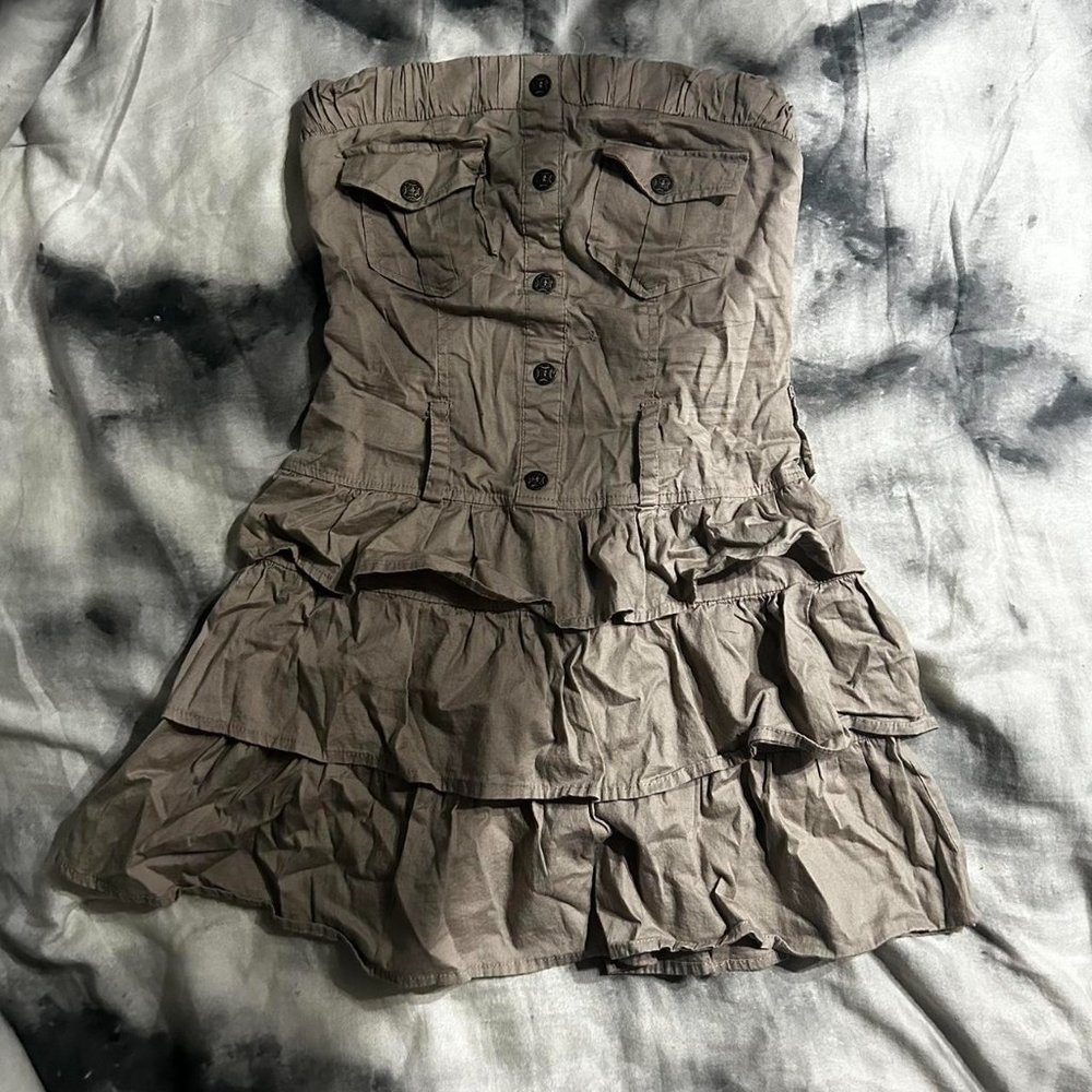 Body Central Women's Khaki Dress